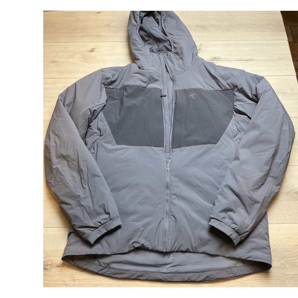 Arc Teryx Atom Light Hoody Jacket Men Large Grey Lightweight New Without Tags‎ - Picture 4 of 6